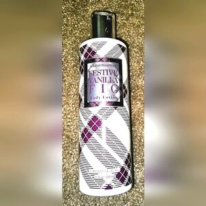 Holiday Traditions Festive Fig Vanilla Body Lotion Bath & Body Works Rare Find